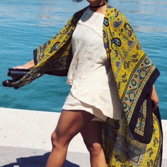 Free People Eternal Flame Maxi Kimono - Picture 3 of 7